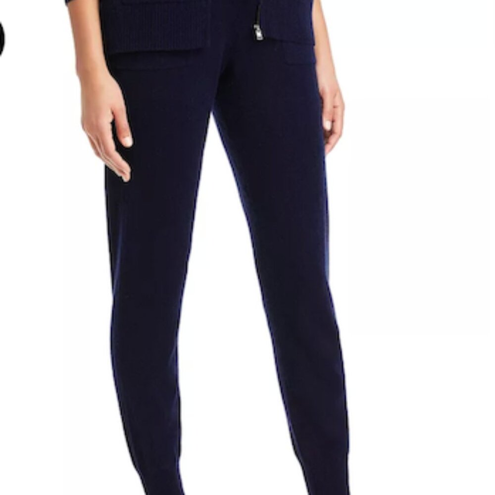 C by Bloomingdale's NWT 100% Cashmere Joggers Size Large